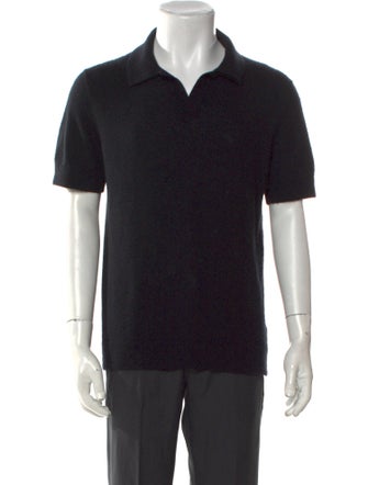 Todd Snyder Cashmere Mock Neck Polo Sweater