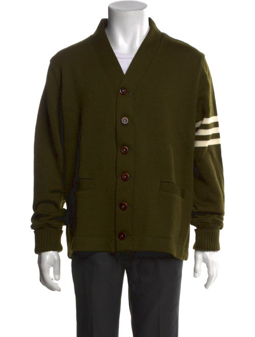 Todd Snyder Wool Striped Cardigan