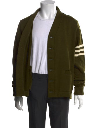 Todd Snyder Wool Striped Cardigan