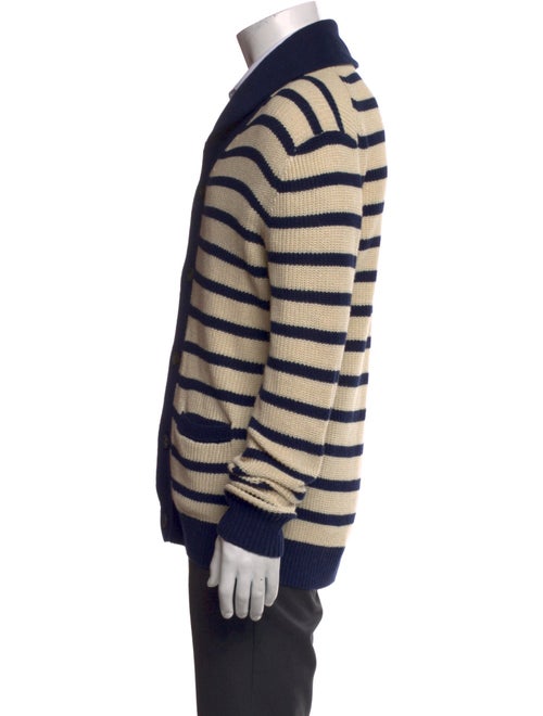 Todd Snyder Linen Striped Cardigan