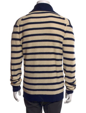 Todd Snyder Linen Striped Cardigan