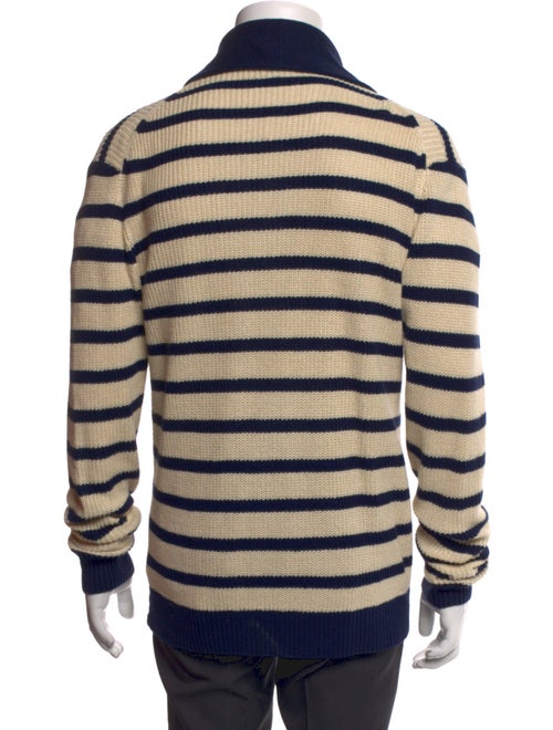 Todd Snyder Linen Striped Cardigan