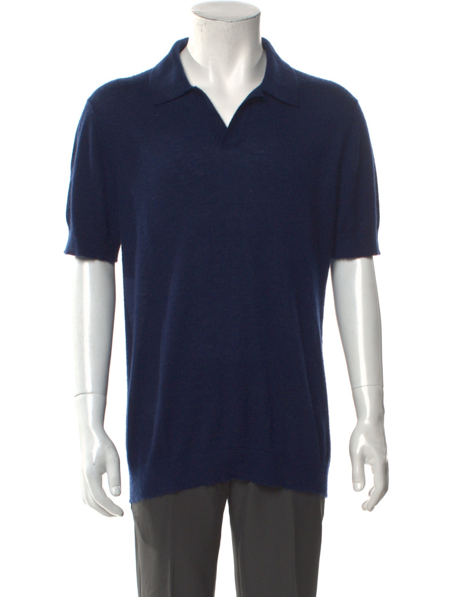 Todd Snyder Cashmere Crew Neck Polo Sweater