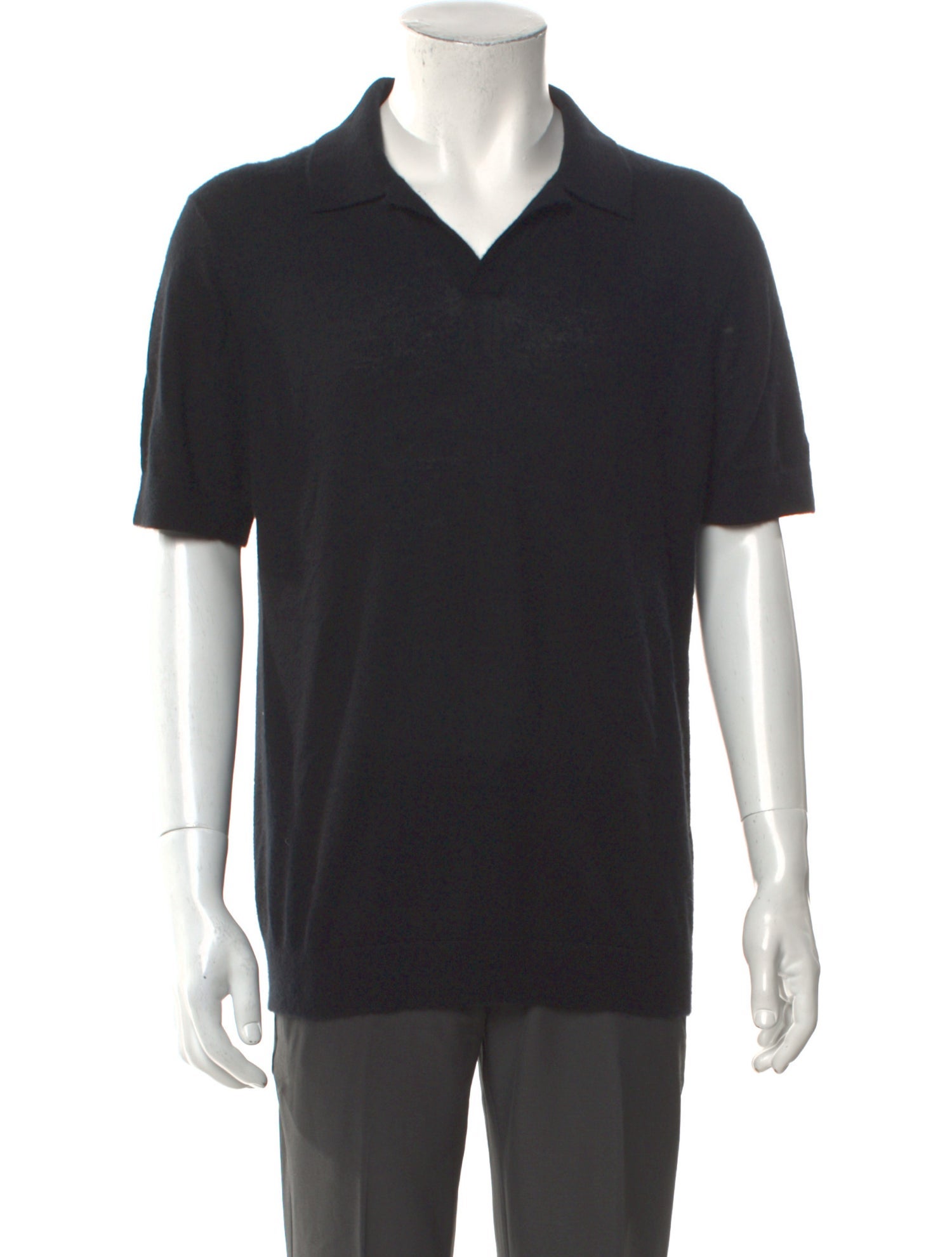 Todd Snyder Cashmere V-Neck Polo Sweater