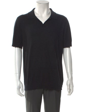 Todd Snyder Cashmere V-Neck Polo Sweater