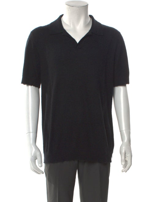 Todd Snyder Cashmere V-Neck Polo Sweater