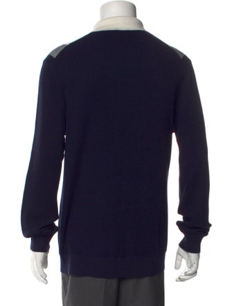 Todd Snyder Striped Collar Polo Sweater