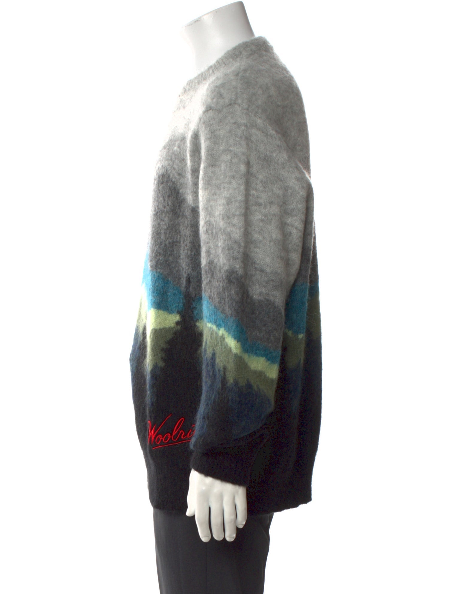 Todd Snyder Printed Crew Neck Cardigan
