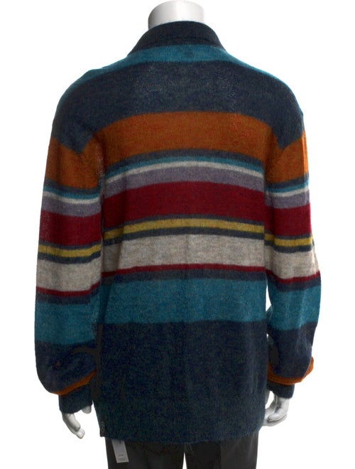 Todd Snyder Striped Collar Polo Sweater
