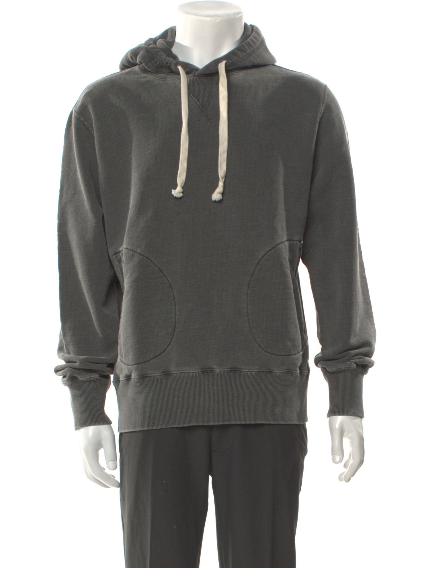 Todd Snyder V-Neck Long Sleeve Hoodie