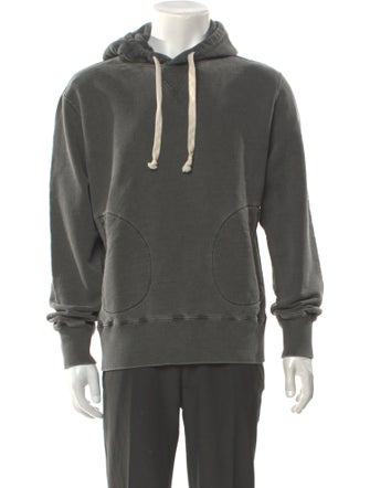 Todd Snyder V-Neck Long Sleeve Hoodie