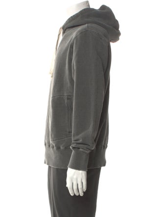 Todd Snyder V-Neck Long Sleeve Hoodie