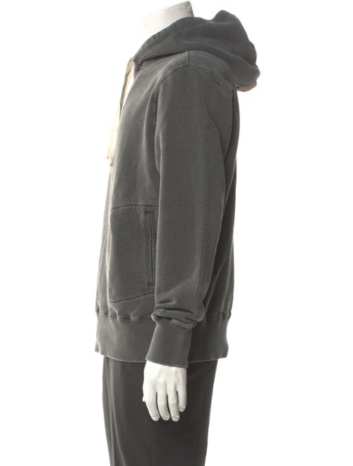 Todd Snyder V-Neck Long Sleeve Hoodie