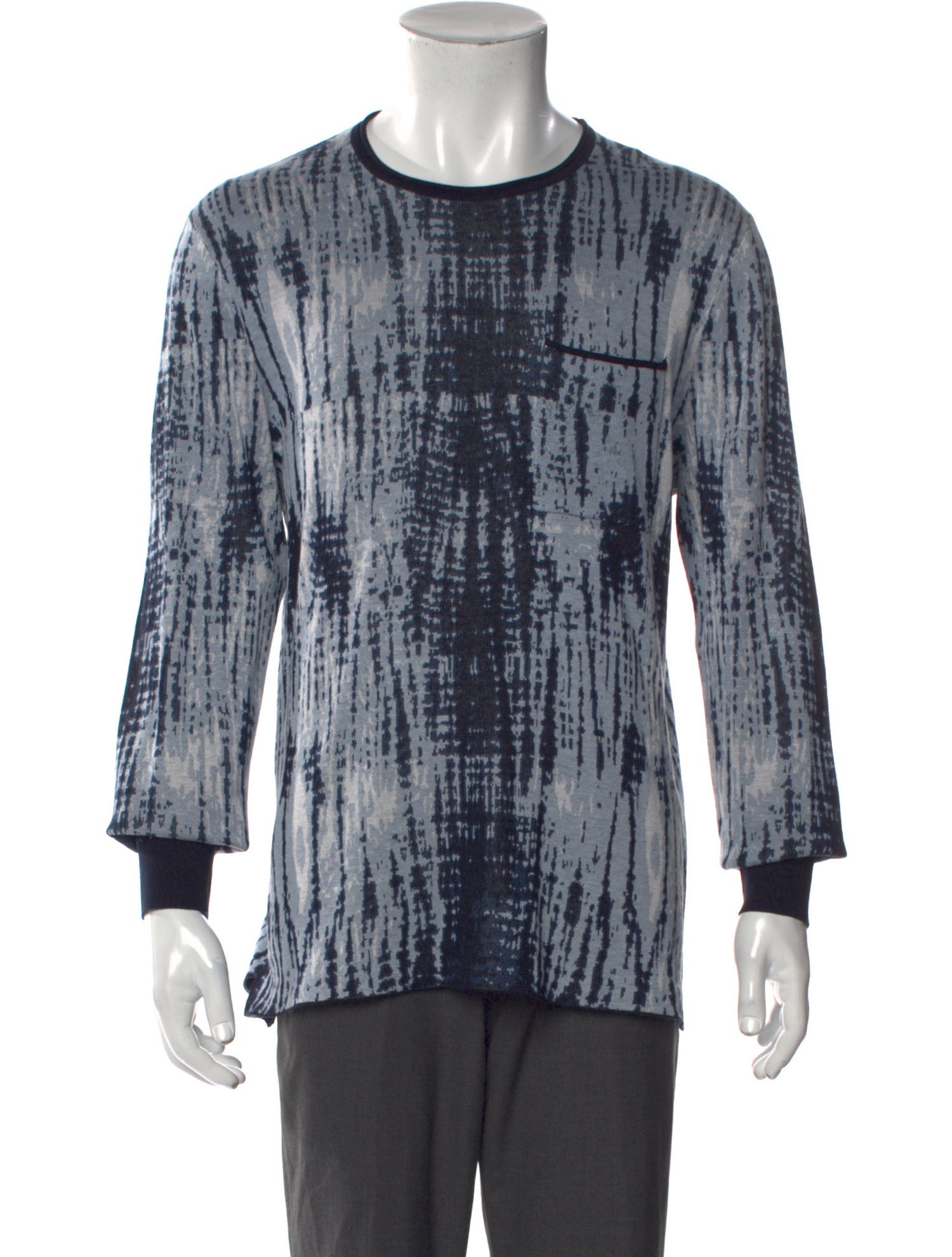 Todd Snyder Printed Crew Neck Pullover