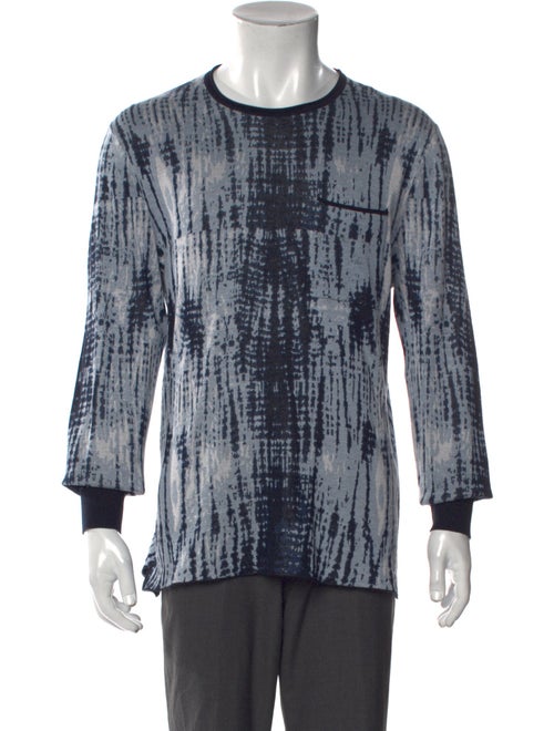 Todd Snyder Printed Crew Neck Pullover