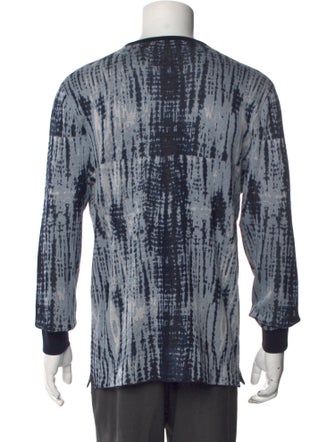 Todd Snyder Printed Crew Neck Pullover