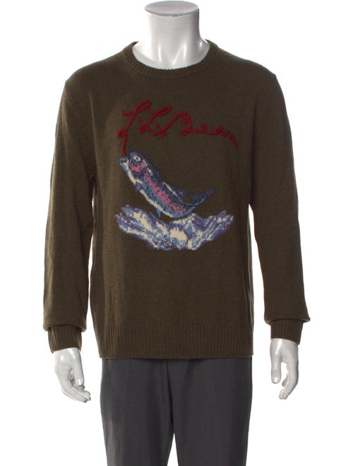Todd Snyder Merino Wool Graphic Print Pullover