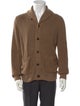 Todd Snyder Linen Mock Neck Cardigan