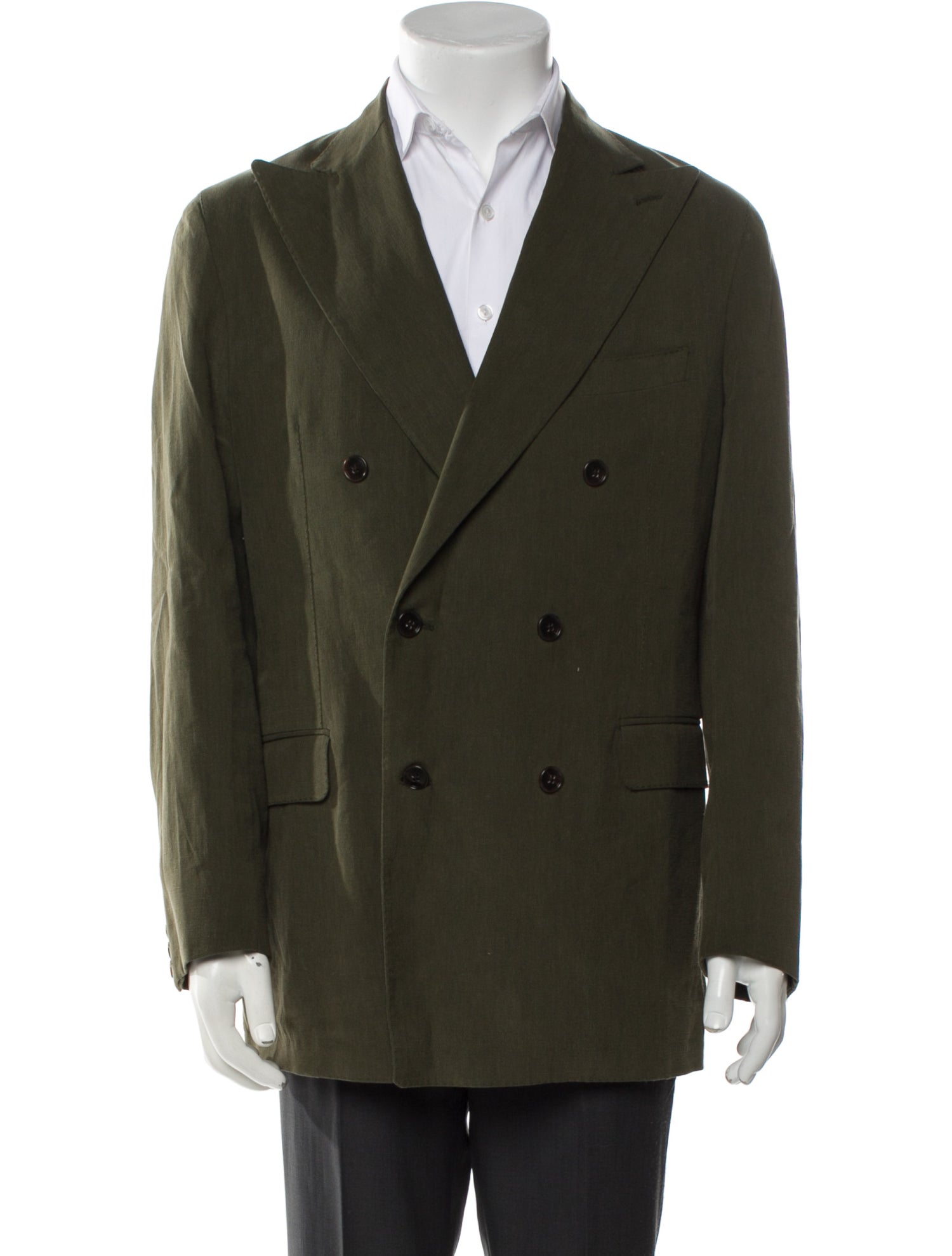 Todd Snyder Linen Peacoat