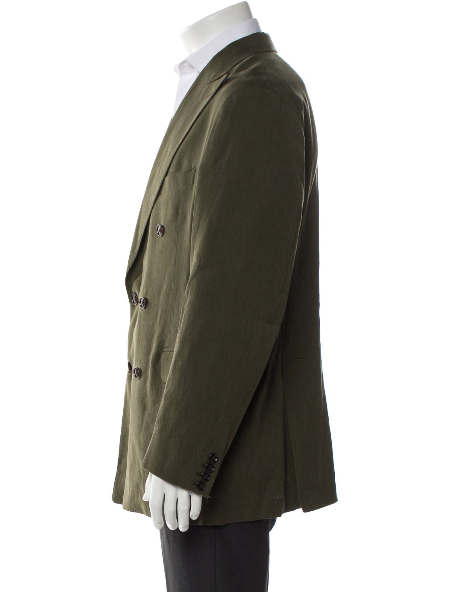 Todd Snyder Linen Peacoat