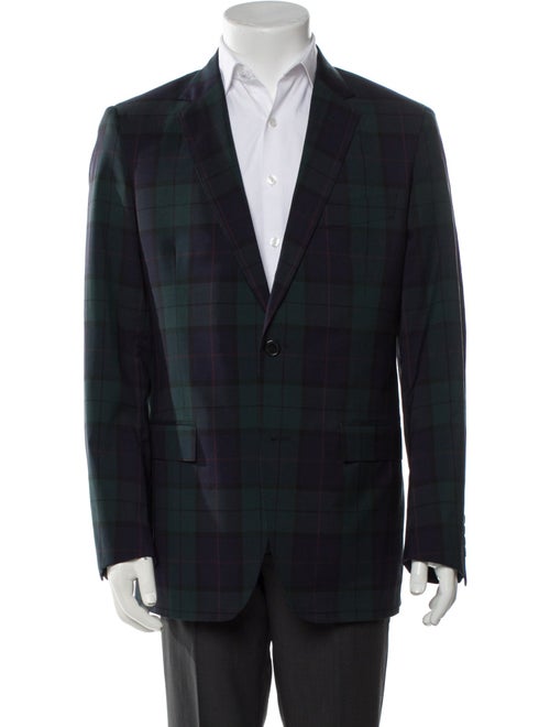 Todd Snyder Wool Plaid Print Jacket