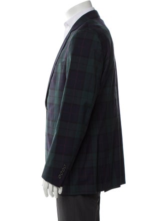 Todd Snyder Wool Plaid Print Jacket