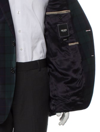Todd Snyder Wool Plaid Print Jacket