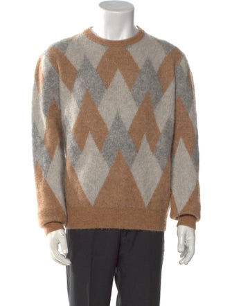 Todd Snyder Printed Crew Neck Pullover