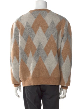 Todd Snyder Printed Crew Neck Pullover