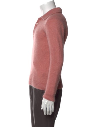 Todd Snyder Collar Long Sleeve Polo Sweater