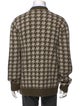 Todd Snyder Merino Wool Houndstooth Print Cardigan