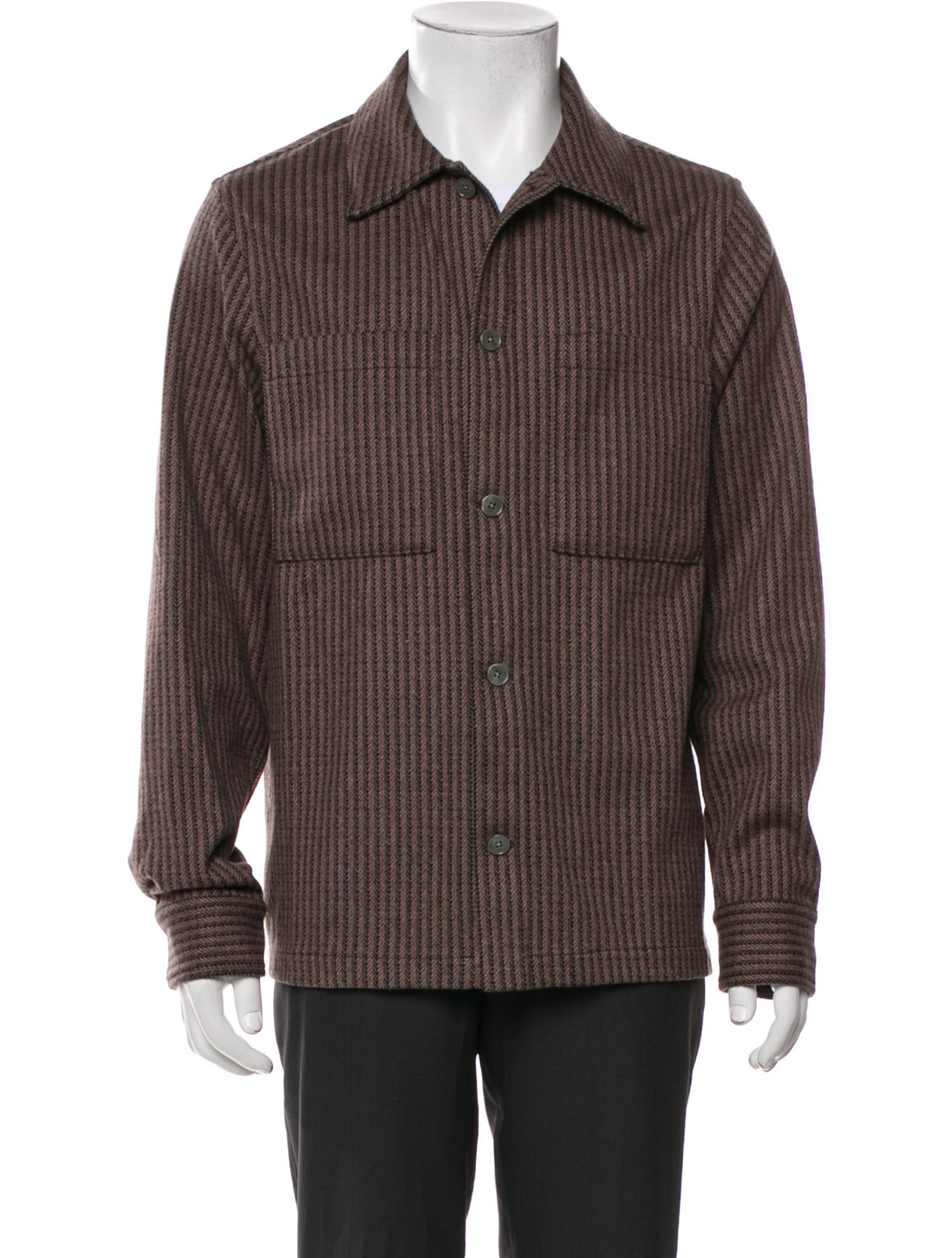 Todd Snyder Striped Trucker Jacket