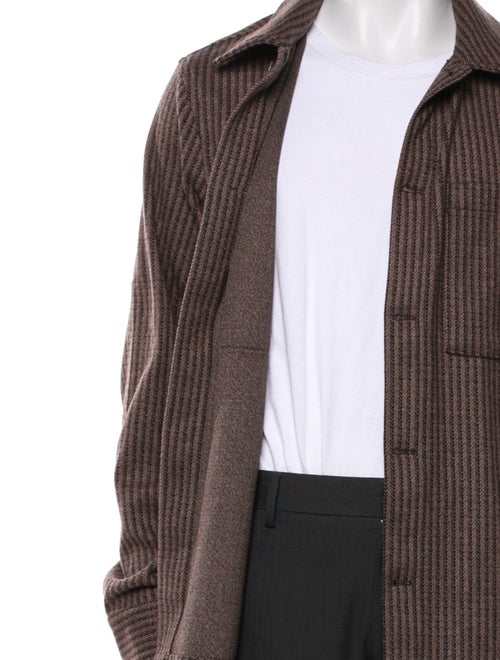 Todd Snyder Striped Trucker Jacket