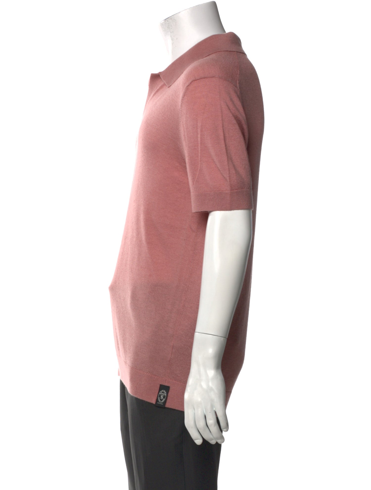 Todd Snyder Cashmere Mock Neck Polo Sweater