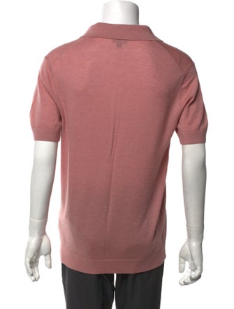 Todd Snyder Cashmere Mock Neck Polo Sweater