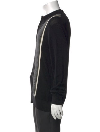 Todd Snyder Striped Turtleneck Cardigan