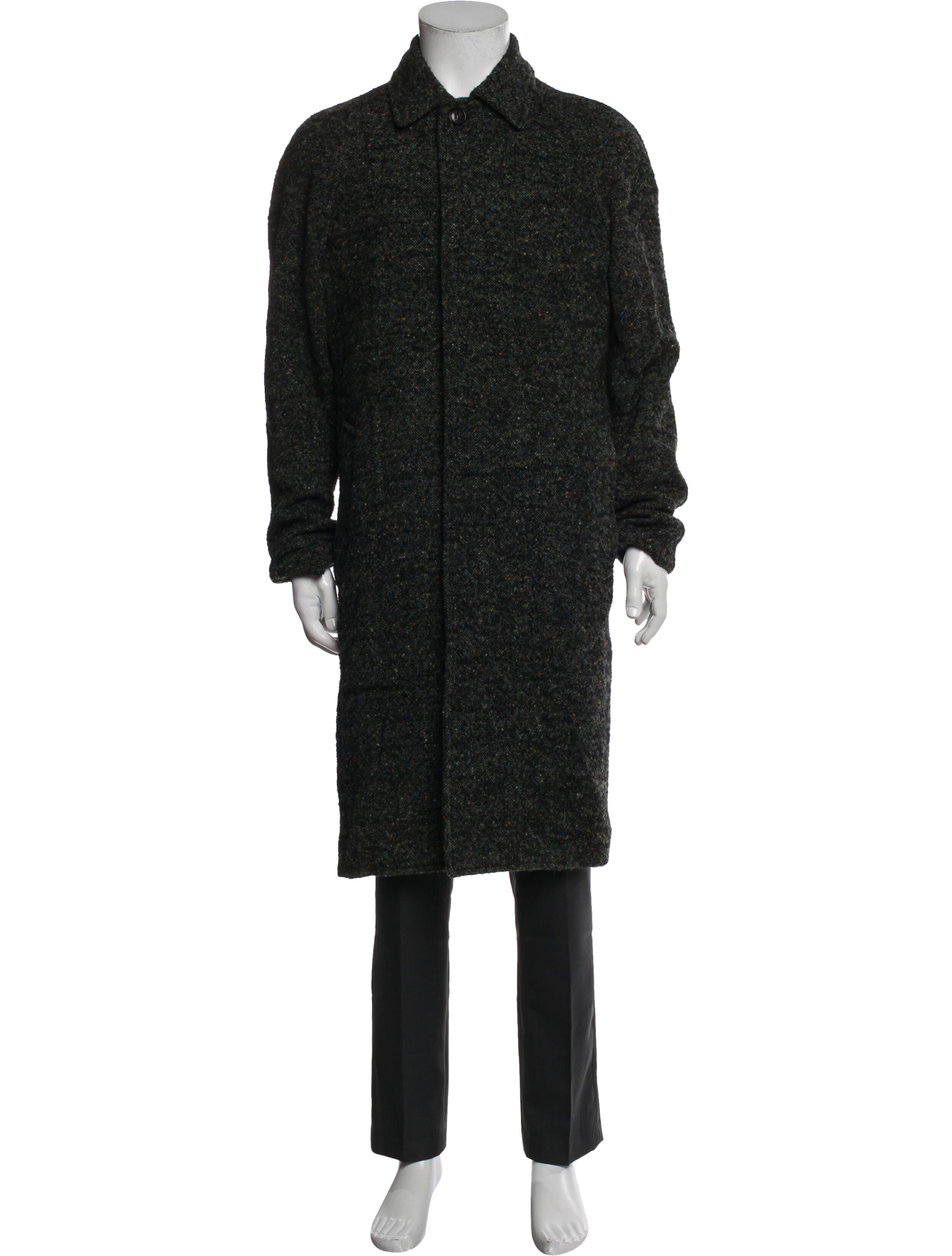 Todd Snyder Leather Overcoat