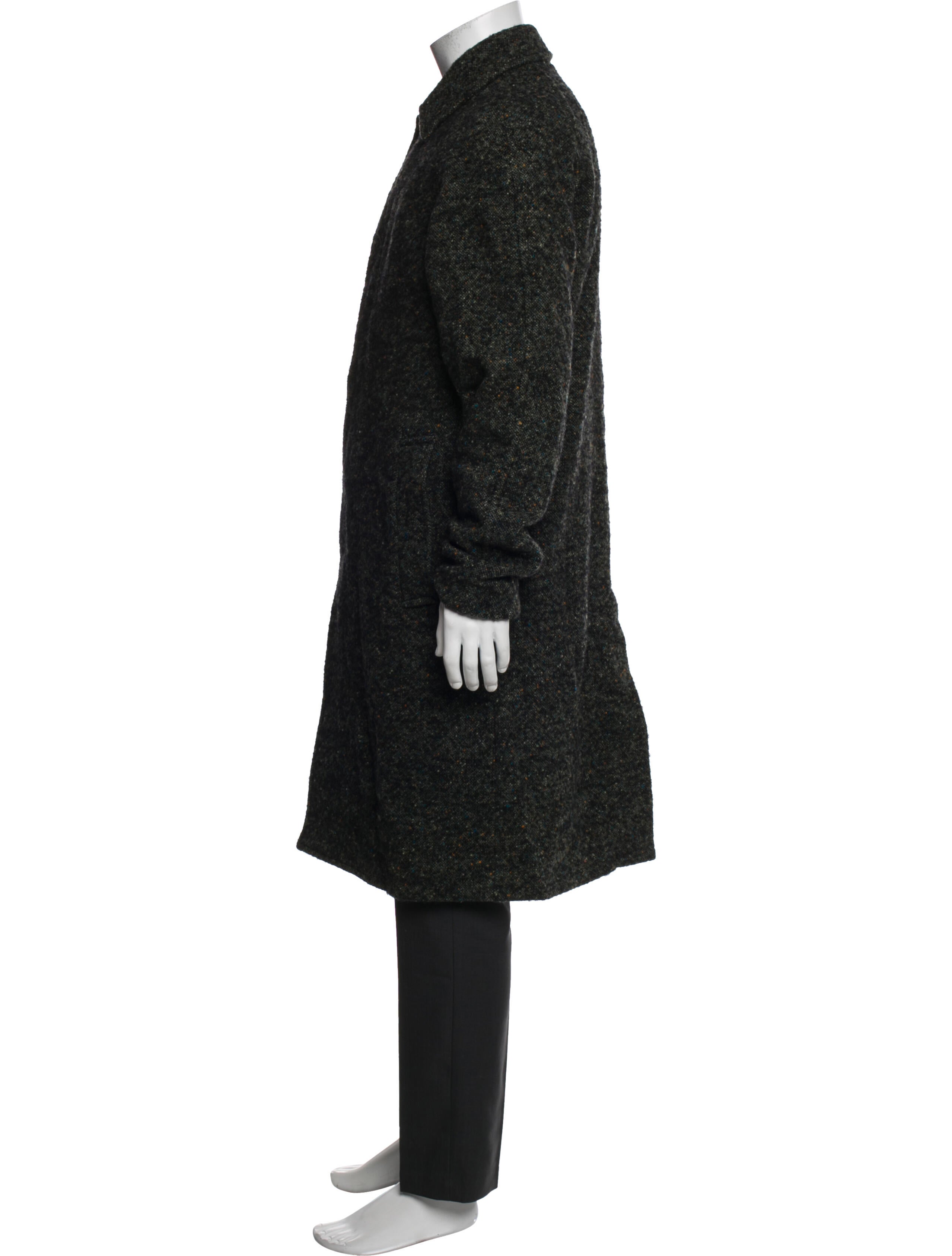 Todd Snyder Leather Overcoat