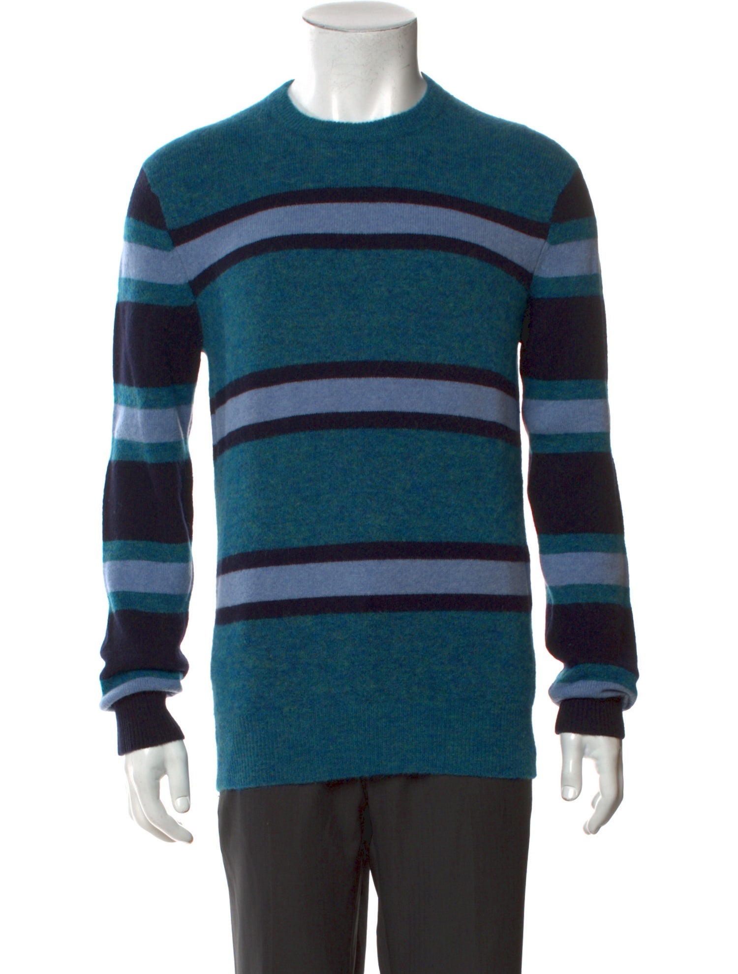 Todd Snyder Striped Crew Neck Pullover