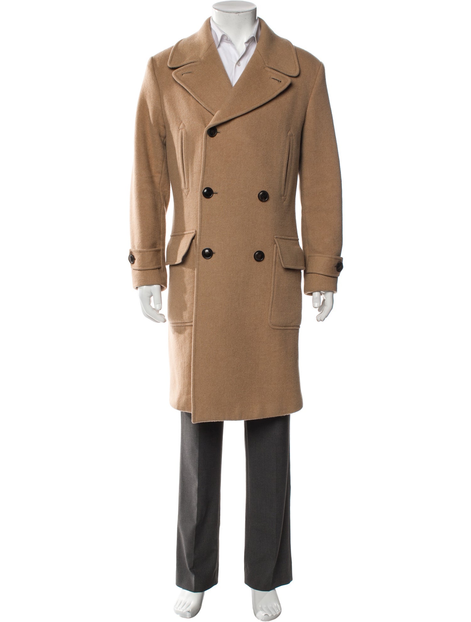 Todd Snyder Virgin Wool Trench Coat