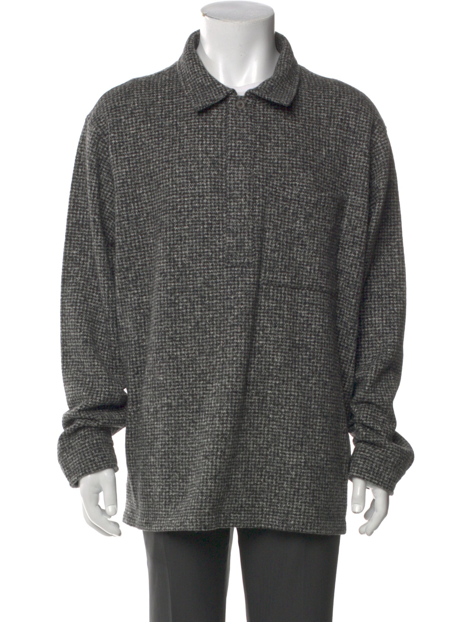 Todd Snyder Virgin Wool Collar Polo Sweater