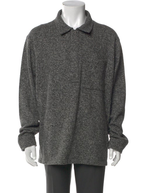 Todd Snyder Virgin Wool Collar Polo Sweater