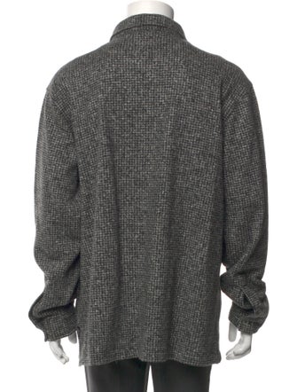 Todd Snyder Virgin Wool Collar Polo Sweater