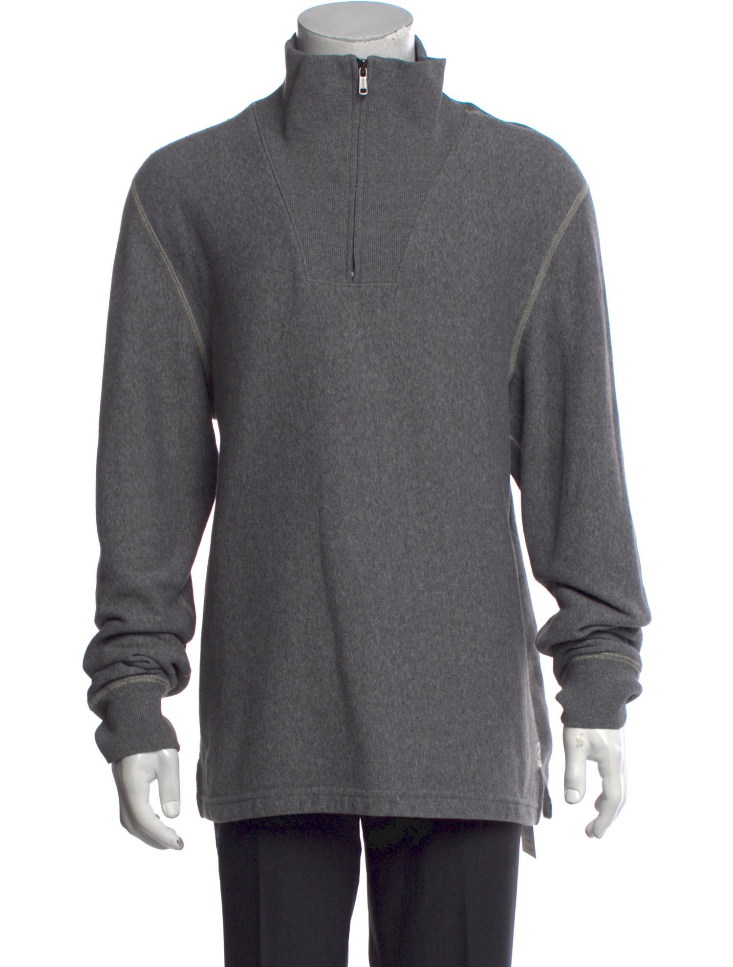 Todd Snyder Mock Neck Long Sleeve Pullover