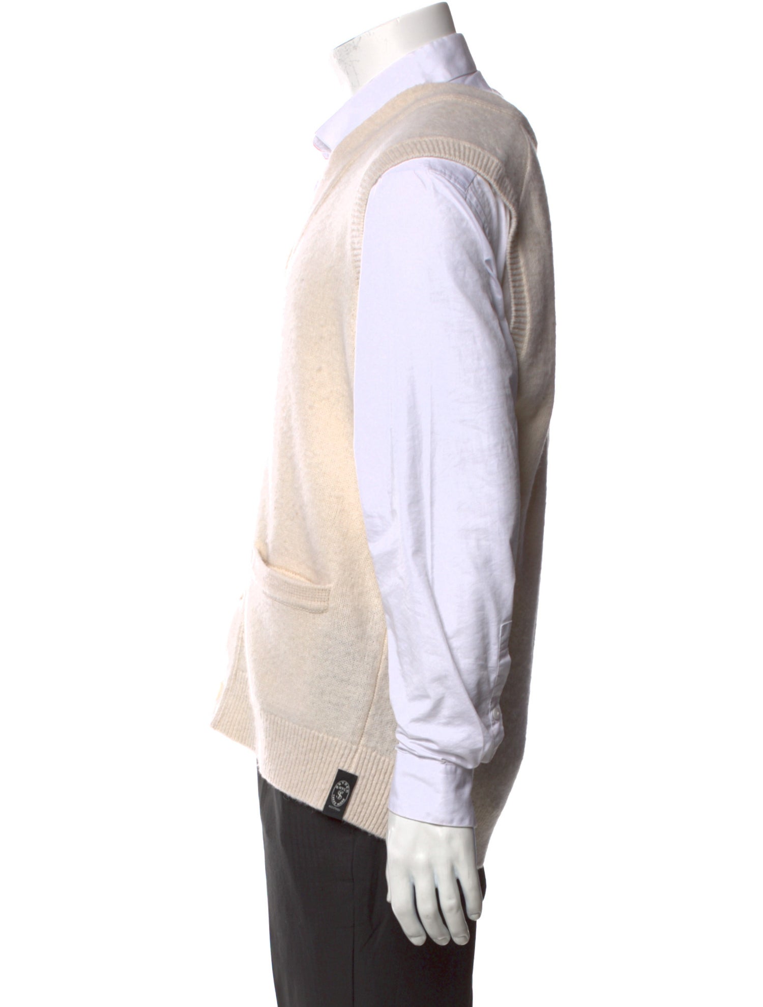 Todd Snyder Wool V-Neck Sweater Vest