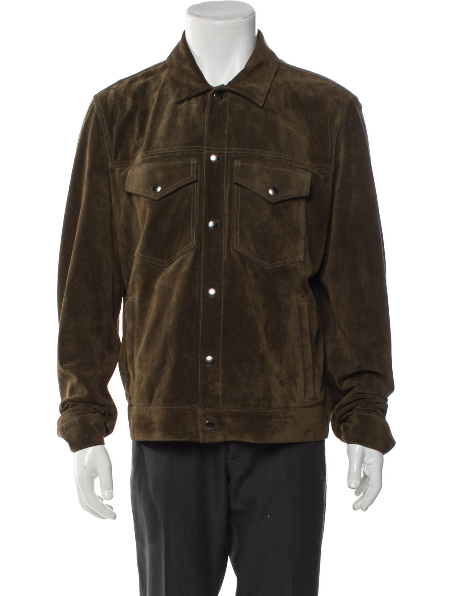 Todd Snyder Calf Leather Trucker Jacket