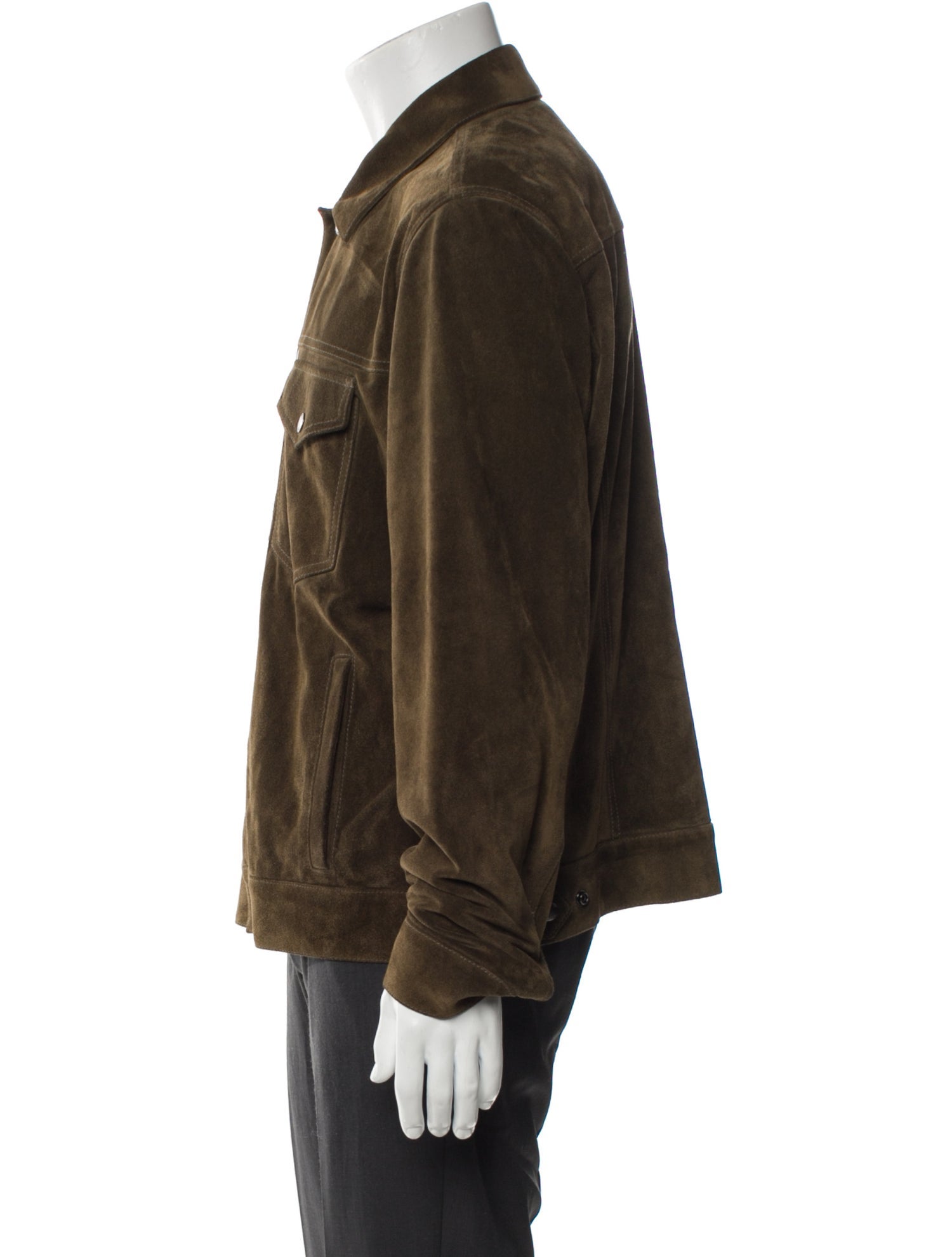 Todd Snyder Calf Leather Trucker Jacket