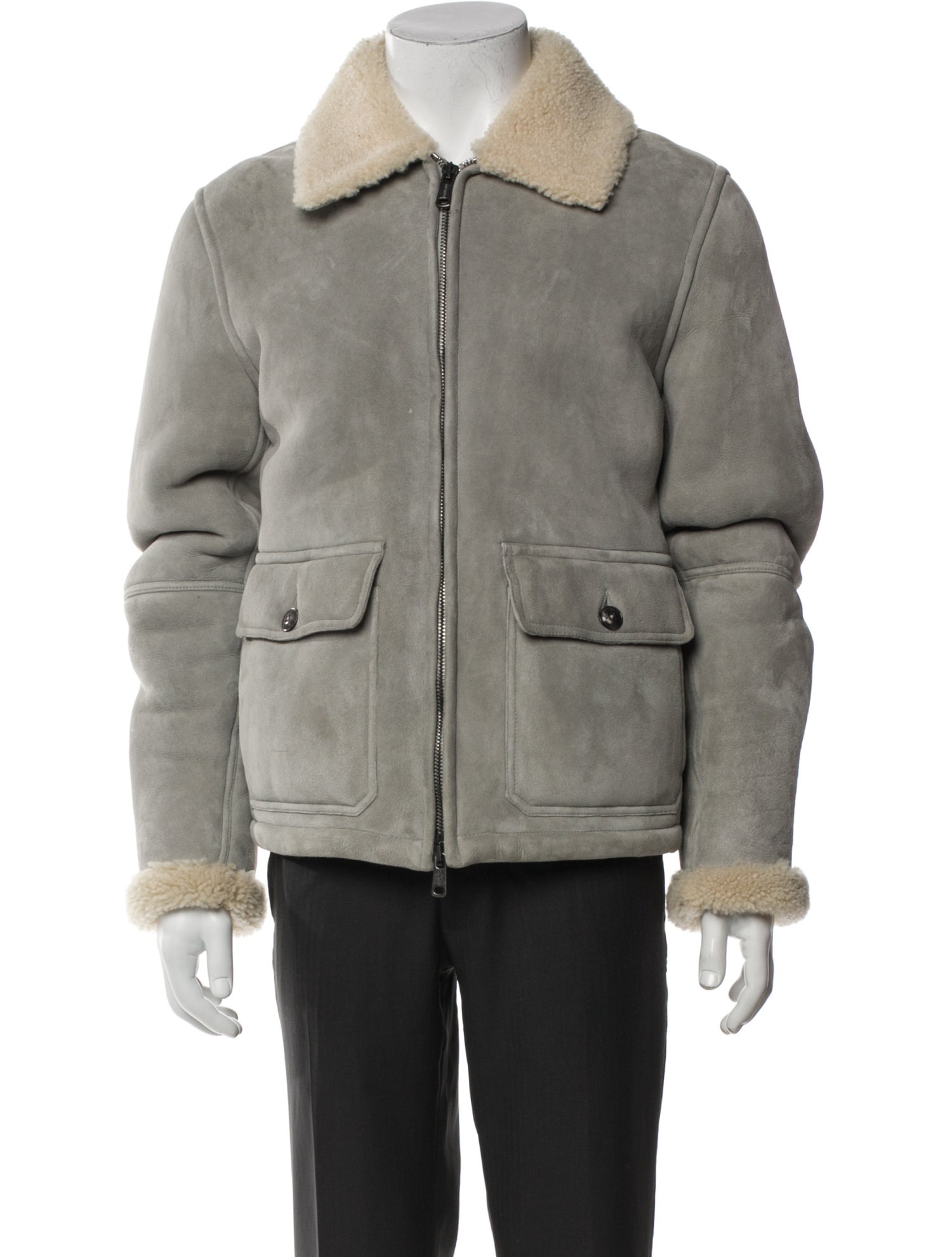 Todd Snyder Shearling Utility Jacket