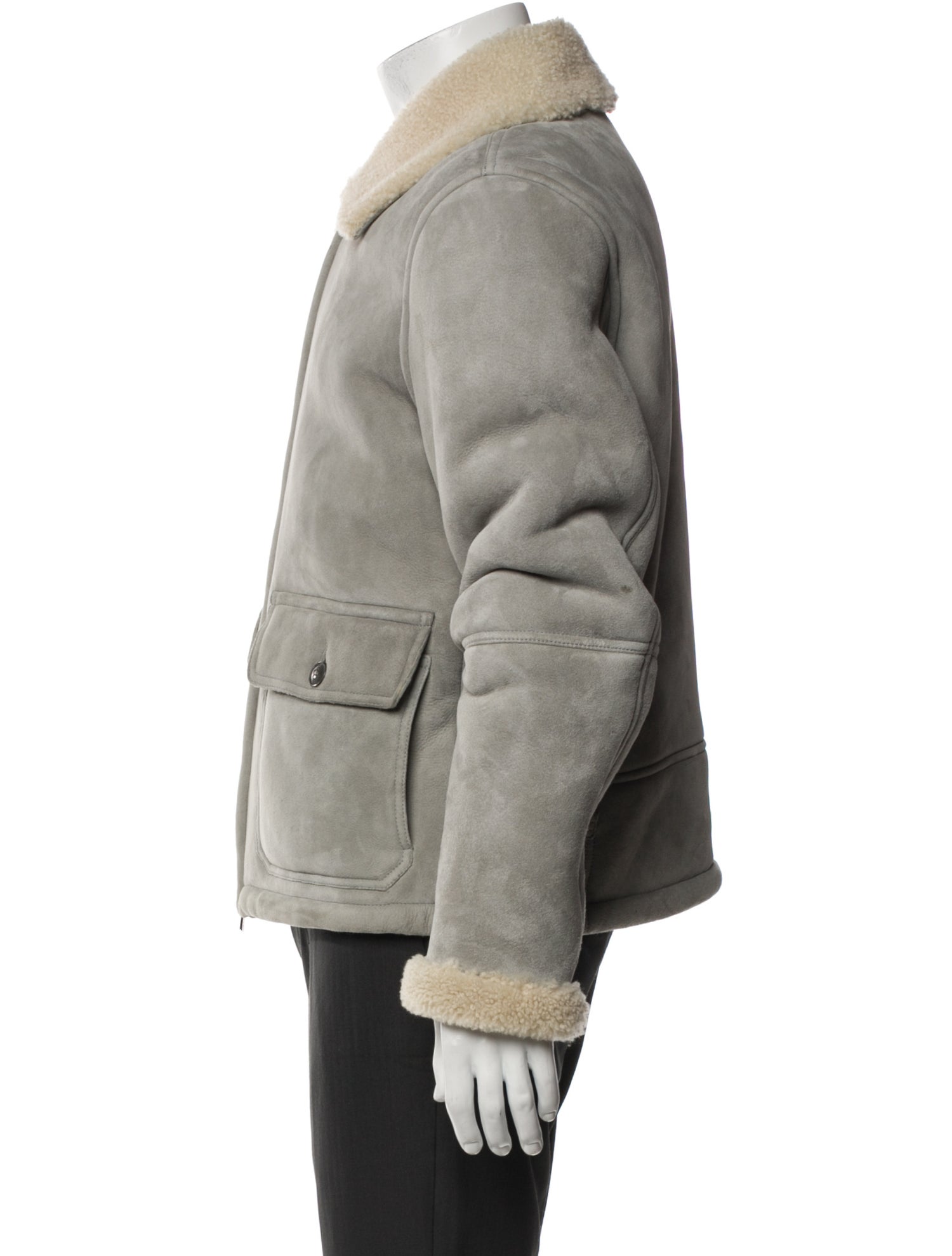 Todd Snyder Shearling Utility Jacket