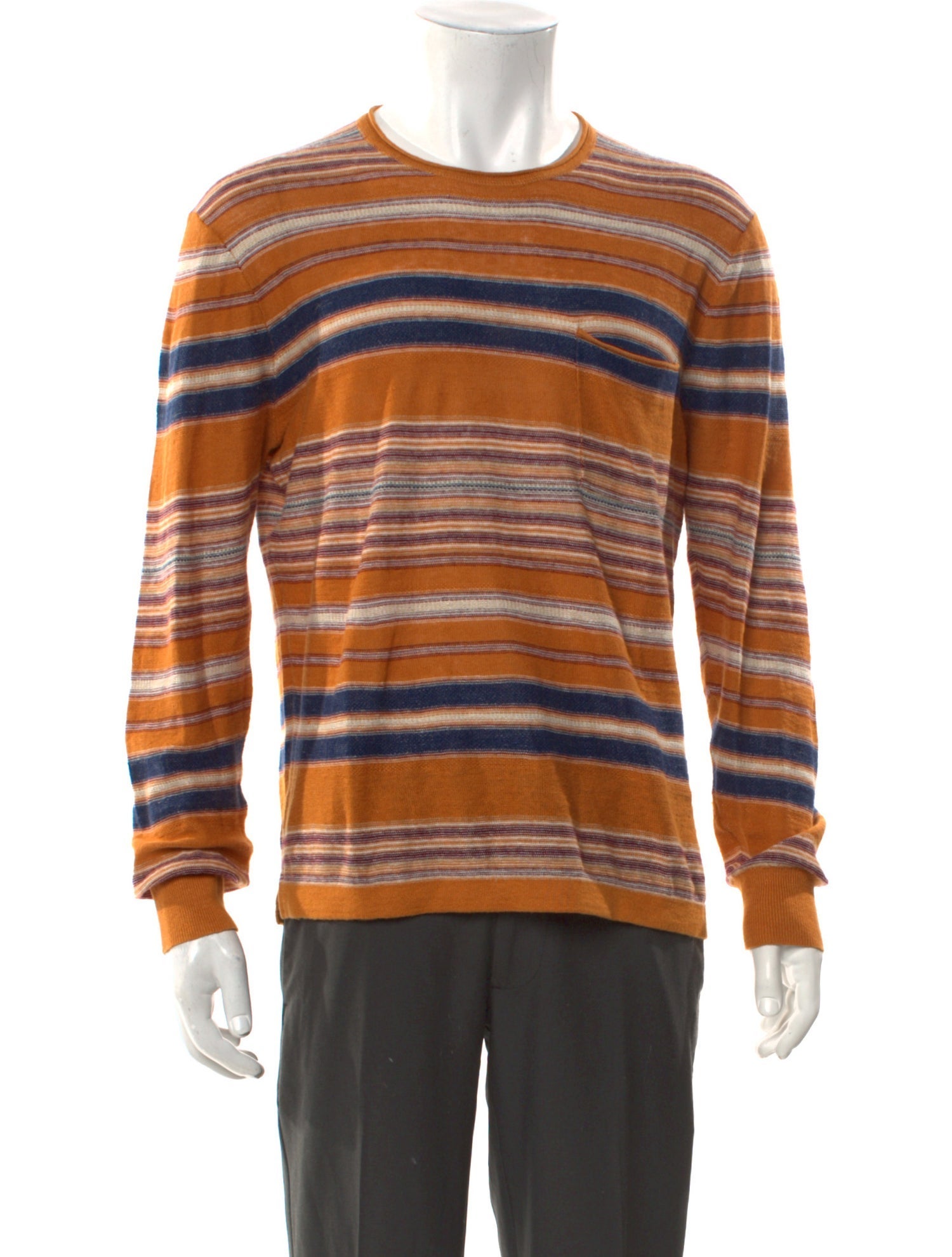 Todd Snyder Linen Striped Pullover